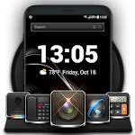 Metallic Black Theme Launcher 2019 for PC Metallic Black Theme Launcher 2019 for PC
