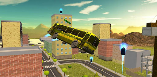 Flying City Bus Simulator 2016 PC screenshot