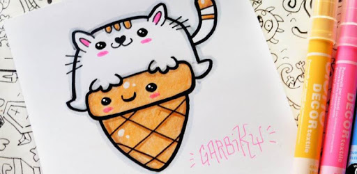 Kawaii Pencil Drawing PC screenshot