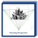 Pencil Drawing Perspective icon
