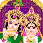 Lord Radha Krishna Live Temple icon