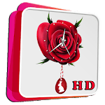Rose Pendulum Clock Live wallpaper for PC