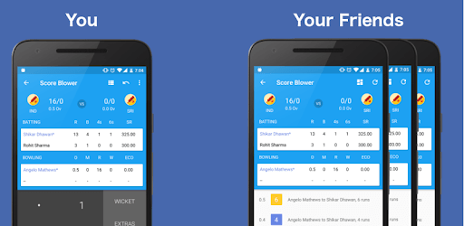 Cricket Scorer - Score Blower PC screenshot Cricket Scorer - Score Blower PC screenshot