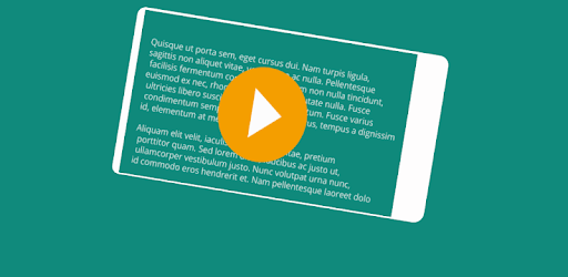 Teleprompter teleprompter app  scrolling text PC screenshot