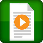 Teleprompter teleprompter app  scrolling text icon