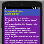 Despacito Lyrics for PC