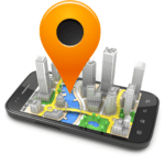 Maps 3D and navigation icon