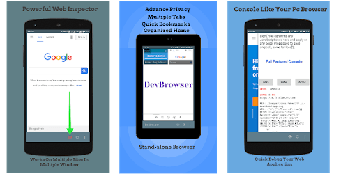 DevBrowser! Legendary Android Web Inspector PC screenshot