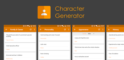 Character Generator PC screenshot