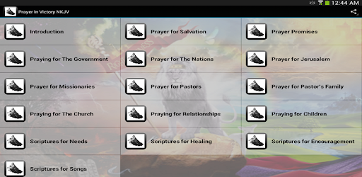 Praying In Victory NKJV PC screenshot