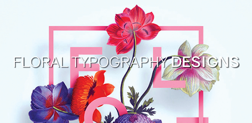 Floral Typography Designs PC screenshot Floral Typography Designs PC screenshot