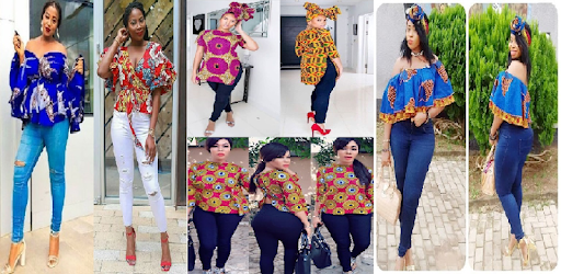 Jeans & Ankara Blouse Styles PC screenshot