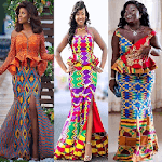 Kente Skirt & Blouse Styles. icon