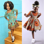 Kids Ank Short Dress Styles. icon