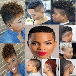 Black Girls Haircut Styles. icon