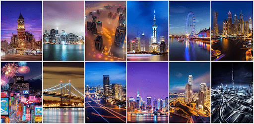 City Night Wallpaper PC screenshot