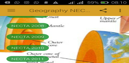 Geography NECTA Review PC screenshot