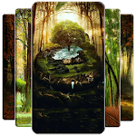 Fantasy Forest Wallpaper for PC