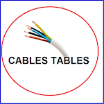 Electrical Cable Table: apps for electricians icon