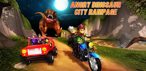 Angry Dinosaur City Rampage PC screenshot