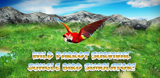 🐦 Wild Parrot Survival - jungle bird simulator! PC screenshot