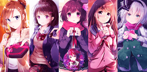 Anime Valentine Wallpaper PC screenshot