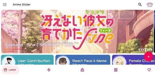 +100000 Anime Stickers For WhatsApp WAStickerApps PC screenshot