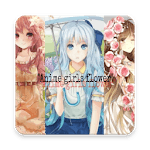 Anime Girls(anime With Flowers)🎉 icon