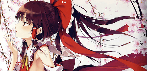 Anime Live Wallpaper of Hakurei Reimu PC screenshot