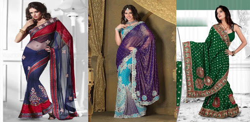 Indian Saree Photo Designs PC screenshot Indian Saree Photo Designs PC screenshot