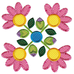 Latest New Embroidery Design for PC
