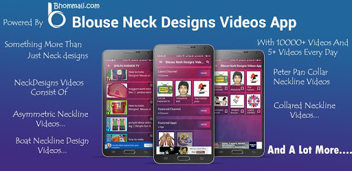 Blouse Neck Designs Videos App PC screenshot Blouse Neck Designs Videos App PC screenshot