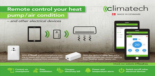 CTSmall heat pump controller PC screenshot