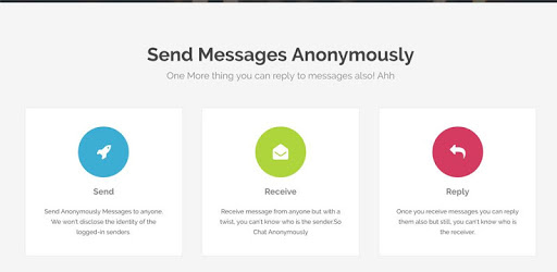 Confessout | Send and Reply Anonymously PC screenshot