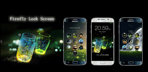 Fireflies lockscreen PC screenshot Fireflies lockscreen PC screenshot