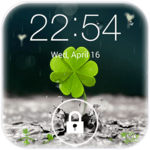 Galaxy rainy lockscreen icon