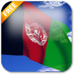 3D Afghanistan Flag Live Wallpaper icon