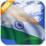 3D India Flag Live Wallpaper icon