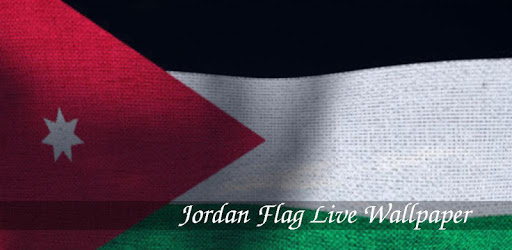 3D Jordan Flag Live Wallpaper PC screenshot