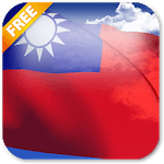 3D Taiwan Flag Live Wallpaper for PC 3D Taiwan Flag Live Wallpaper for PC
