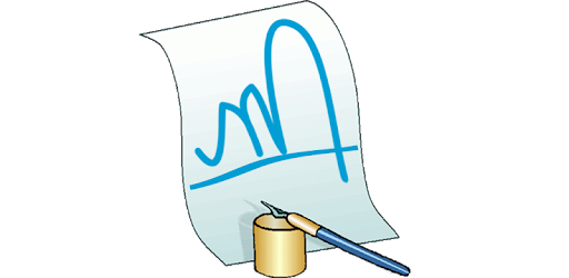 E-Signature -Signature paper from your phone PC screenshot