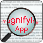 Magnifying Glass with Page Magnifier & Flashlight icon