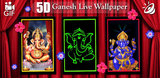 5D Ganesh Live Wallpaper - Lord Ganesh, Hindu gods PC screenshot