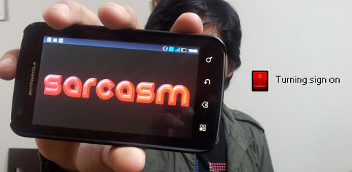 Sarcasm Sign PC screenshot