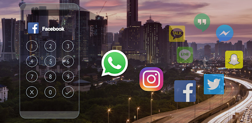 Messenger Lock (X City Theme) PC screenshot