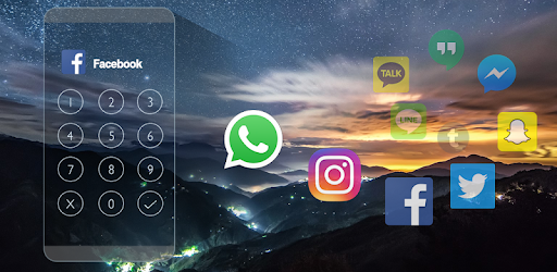Privacy Messenger Lock(Valley Galaxy Theme) PC screenshot Privacy Messenger Lock(Valley Galaxy Theme) PC screenshot