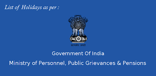 India Govt. Holidays Calendar 2019 PC screenshot India Govt. Holidays Calendar 2019 PC screenshot