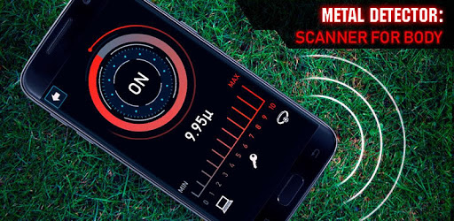 Metal detector: scanner for body PC screenshot