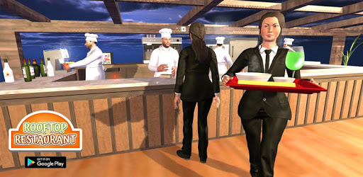Rooftop Bar Luxury Restaurant Cooking Games PC screenshot