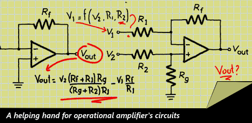 Operational amplifiers notes PC screenshot Operational amplifiers notes PC screenshot